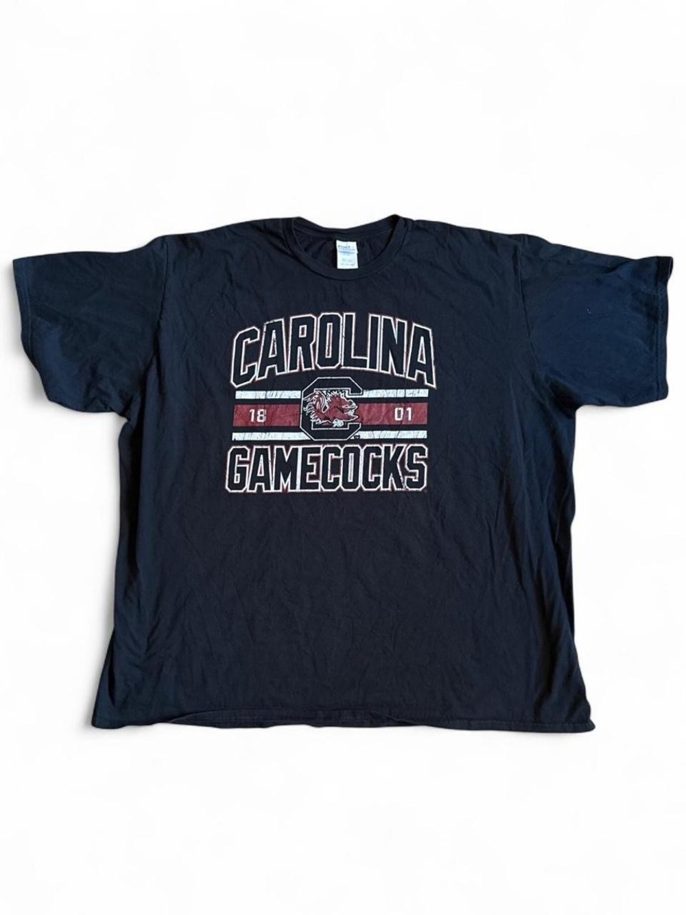 Port and Company Black Carolina Gamecocks Graphic Tee with Garnet Accent